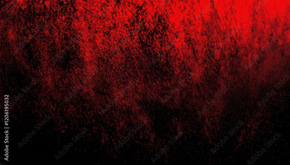 Poster gradient of vivid red texture fading into black, evoking a sense of drama and intensity, ideal for bold graphic design or abstract art projects

