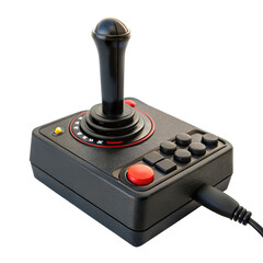 joystick game on a isolated transparent background