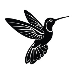 hummingbird in flight
