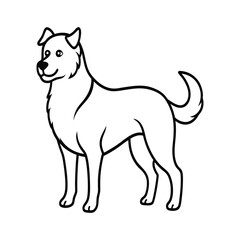 illustration of a dog