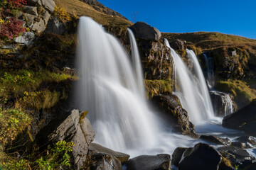 Fototapeta premium Reise durch Island Herbst 2024