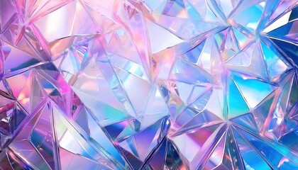 Obraz premium iridescent abstract glass texture with pastel hues for digital background, modern designs, and creative projects