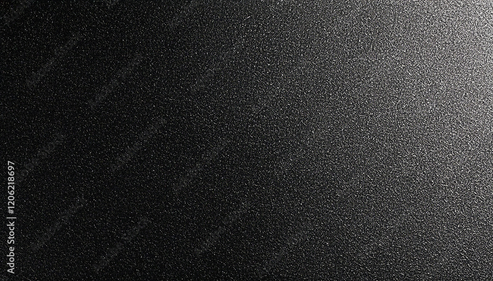 Poster a dark grainy iron metal texture with a subtle shimmer effect, creating a sleek and industrial backg
