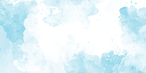 A vibrant and energetic display of colorful paint splashes against a stark white background Vibrant watercolor background showcasing a blend of warm and cool colors, perfect for creative projects,
