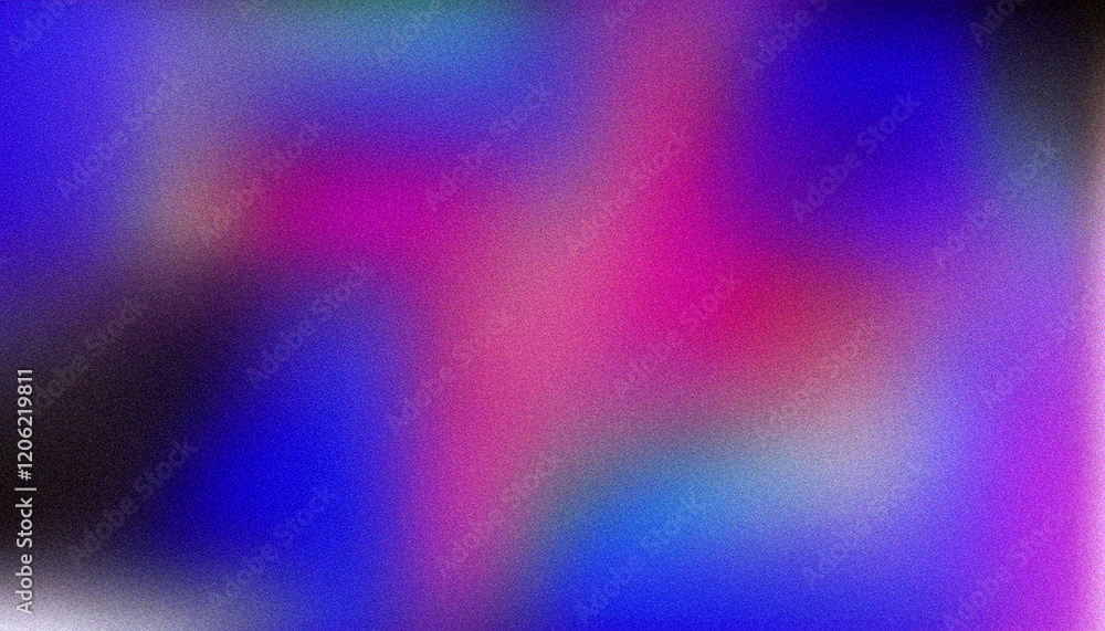 Poster a grainy blue gradient with abstract noise effects, creating a textured and dynamic background for m