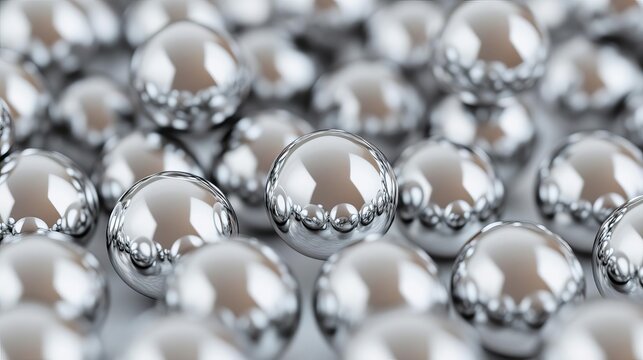 Close-up of silver nanoparticles showing enhanced conductivity properties