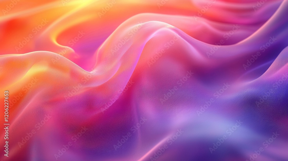 Poster fabric featuring embedded led lights up close, creating an impressive visual effect