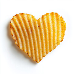 heart shaped potato chip