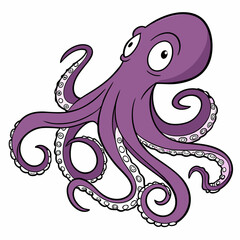 octopus cartoon page