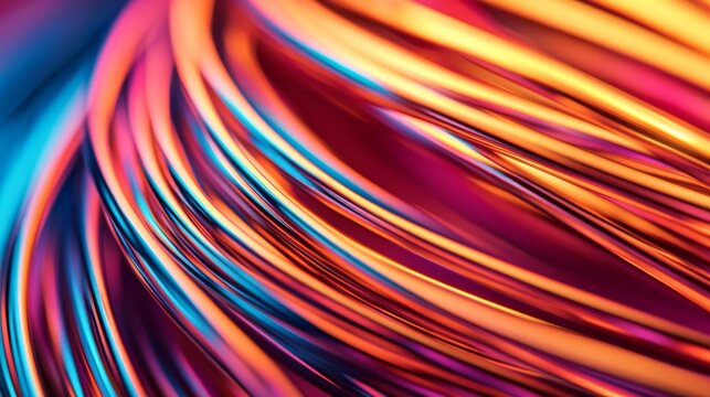 Metallic wires glowing dynamically under thermal and electrical conduction tests
