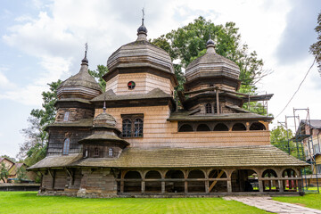 Church of St. George in Drogobich is a monument to Galician wooden architecture of the 15th...