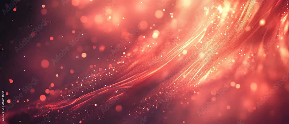 Poster blurred lights create an abstract and dreamy atmosphere with soft bokeh effects