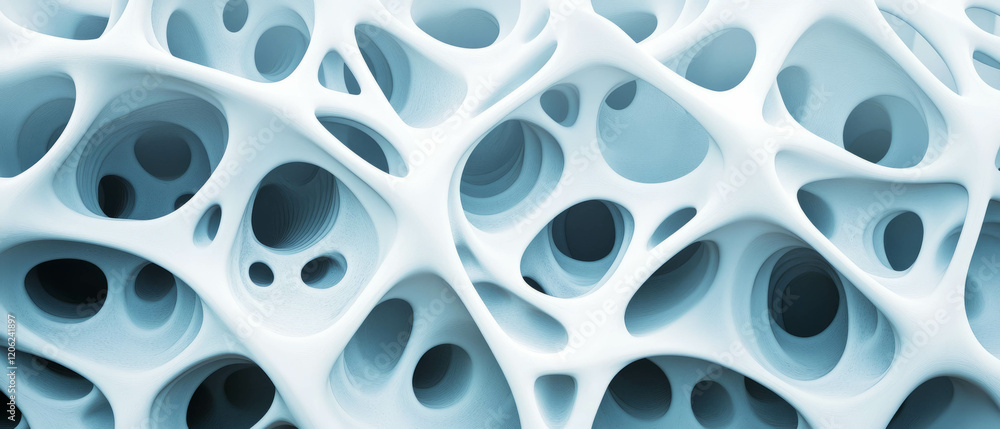 Poster Intricate abstract background showcasing interlocking patterns and complex motifs