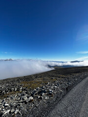country volcanic landscape