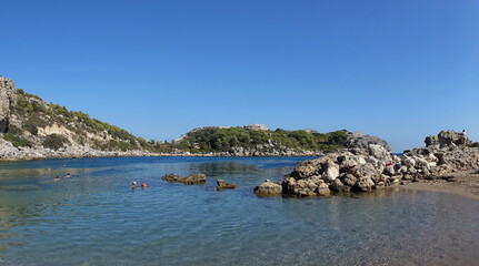 Ladiko Bay auf Rhodos