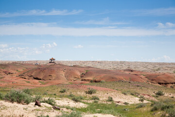 Sajnsand buddhist monastery, Gobi region,Mongolia. Khamariin Khiid Monastery