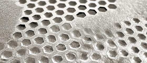 Exploring the lightweight structure and hexagonal pattern of aluminum honeycomb material