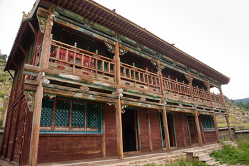 Manjusri monastery entrance view, Mongolia