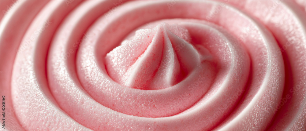 Poster colorful bubblegum texture features smooth swirls and blended colors in a delightful pattern