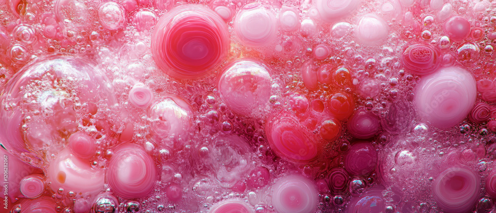 Poster exploring the diverse textures and chewiness of bubblegum in various consistencies
