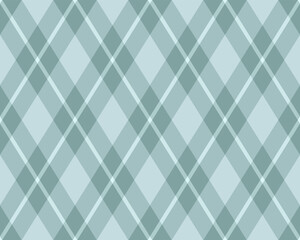 Argyle pattern of geometric rhombus. Harlequin check wallpaper design. Classic diamond shaped textile material for web background, print fabric clothing, sweater, wrapping paper, gift card, invitation