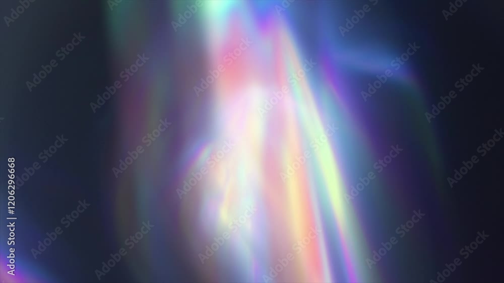 Poster concentrated burst prism loop: a concentrated burst of light with a strong prism effect. use as a dy