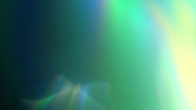 Shifting Light Prism Loop: Shifting, vibrant light with a dynamic prism effect. Use as a fast-paced abstract background or overlay layer effect loop.
 3D render