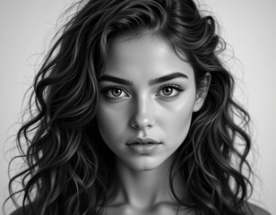 Fototapeta premium portrait of a woman