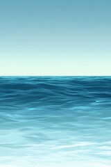 Obraz premium A serene gradient background with ocean wave colors.featuring shades of blue and turquoise.evoking calm and relaxation.ideal for travel and marine-themed content