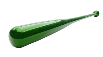 Baseball bat on transparent background