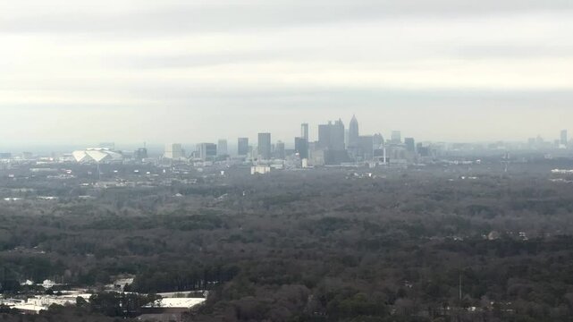Aerial View of Atlanta, Georgia 