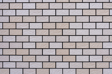 白いレンガの壁