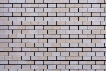 白いレンガの壁