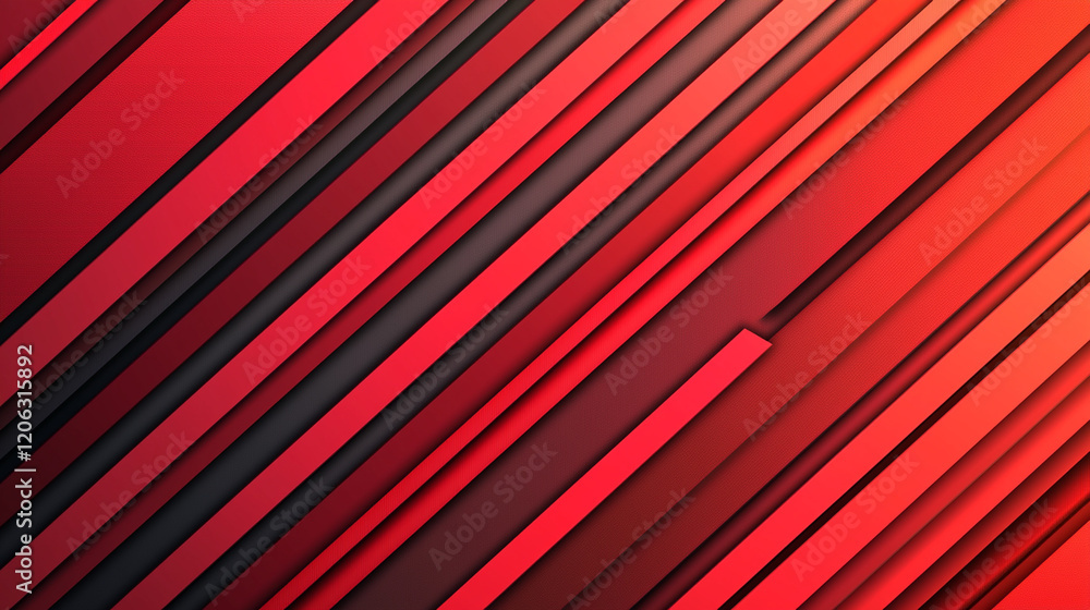 Aufkleber abstract red diagonal lines background design