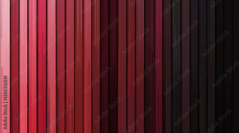 Aufkleber Abstract red vertical stripes background texture; design element