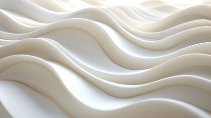 Obraz premium Abstract white wave texture background. Design element