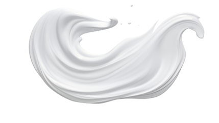 Creamy White Swirl Elegant Texture Dairy Product Food Background Milk Splash