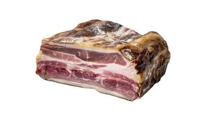 Obraz premium Bacon on transparent background 