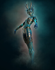little water spirit, 3d computer graphics