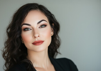 Fototapeta premium portrait of a beautiful woman