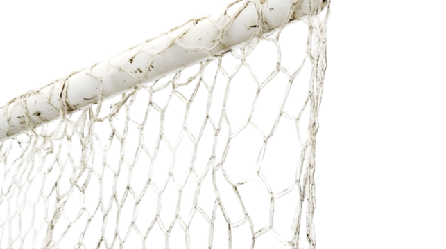 Dirty Soccer Goal Net  Close up Texture  Sports Equipment   Competition  Game