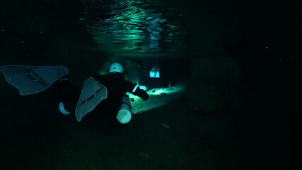 Scuba diving