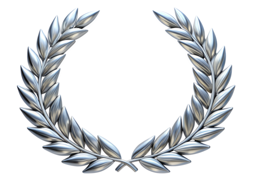 golden laurel wreath