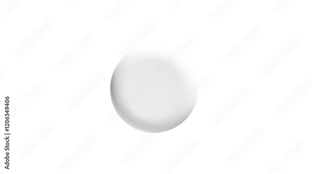 Poster white circle abstract background design element for modern branding and website design