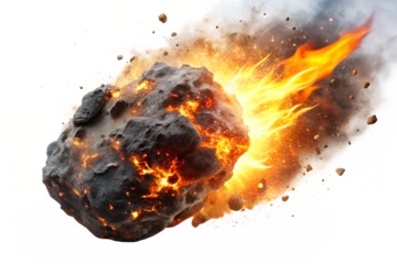 burning fire in the dark