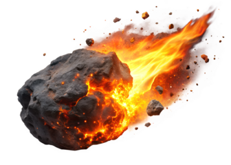 burning fire in the shape of a heart