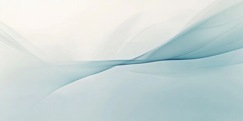 Obraz premium A soothing abstract gradient background.combining soft greys and light blues.evoking calmness and serenity.ideal for mental health and relaxation content