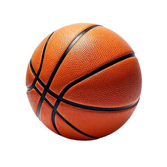 basketball ball isolated on white