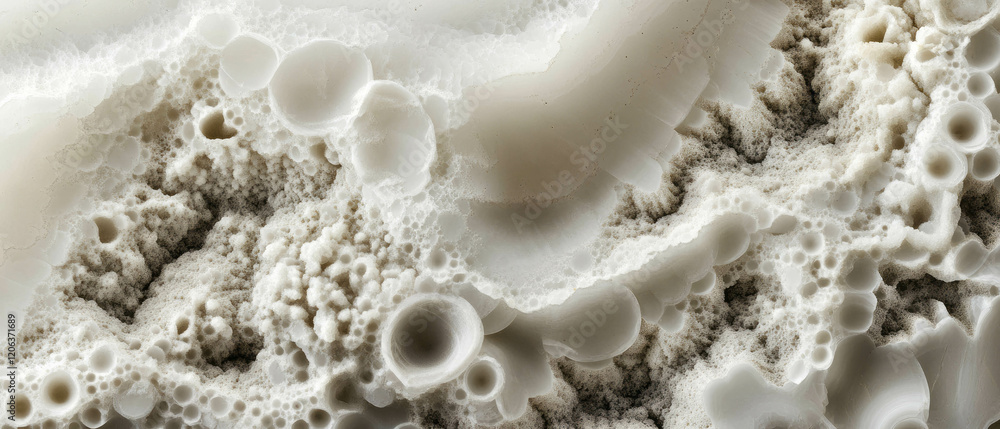 Poster intricate texture of carved quartz showcasing unique designs and detailed surface patterns
