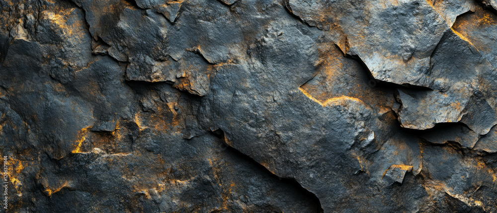 Poster rough and uneven quartz texture featuring a matte finish with natural color variations